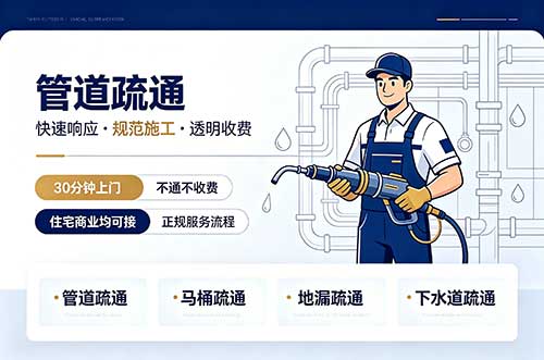 玉门管道疏通