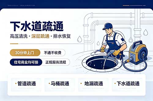 玉门下水道疏通